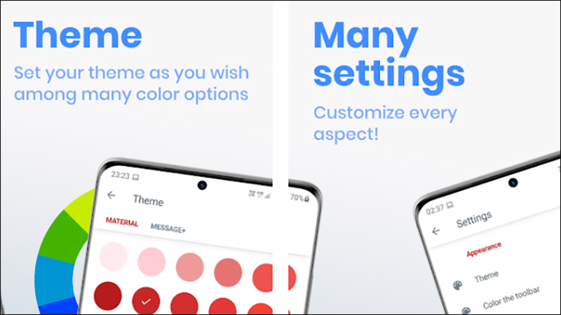 C&oacute; thể t&ugrave;y chỉnh giao diện theo sở th&iacute;ch 